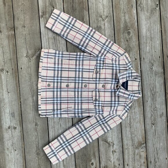 Vintage Burberry London Novacheck Bomber Jacket Size 6 - Picture 4 of 16